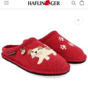 Haflinger wool "Fido" slippers